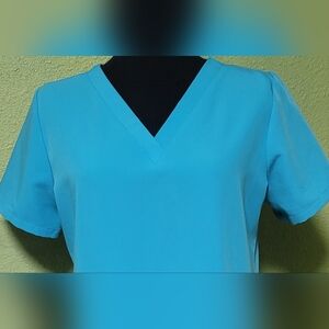 MANDALA 6 Pocket Top Pacific Blue Sz S